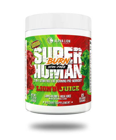 Alpha Lion | Super Human BURN Stim-Free Limited Edition Lion's Juice