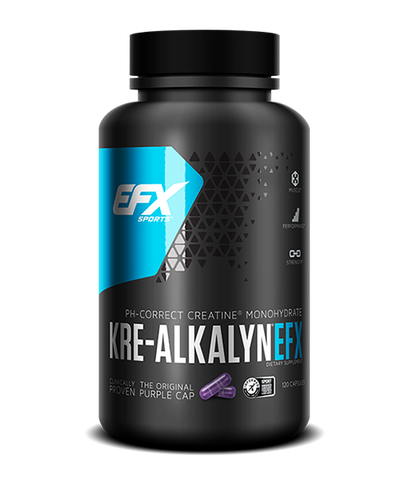 EFX Sports|  Kre-Alkalyn Capsules (12O Capsules)