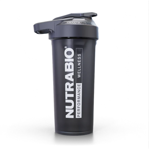 NutraBio | Black 27oz. SportShaker