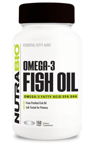 Nutrabio | Omega 3 Fish Oil (150 Softgels)